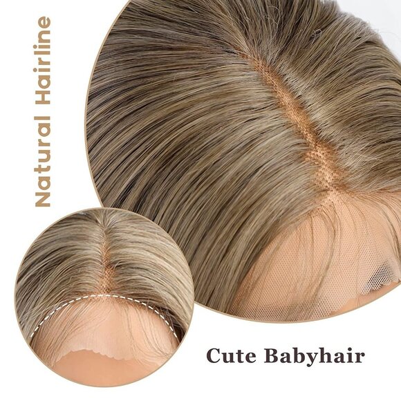 Golden Blonde Lace Wigs - Picture 4 of 6